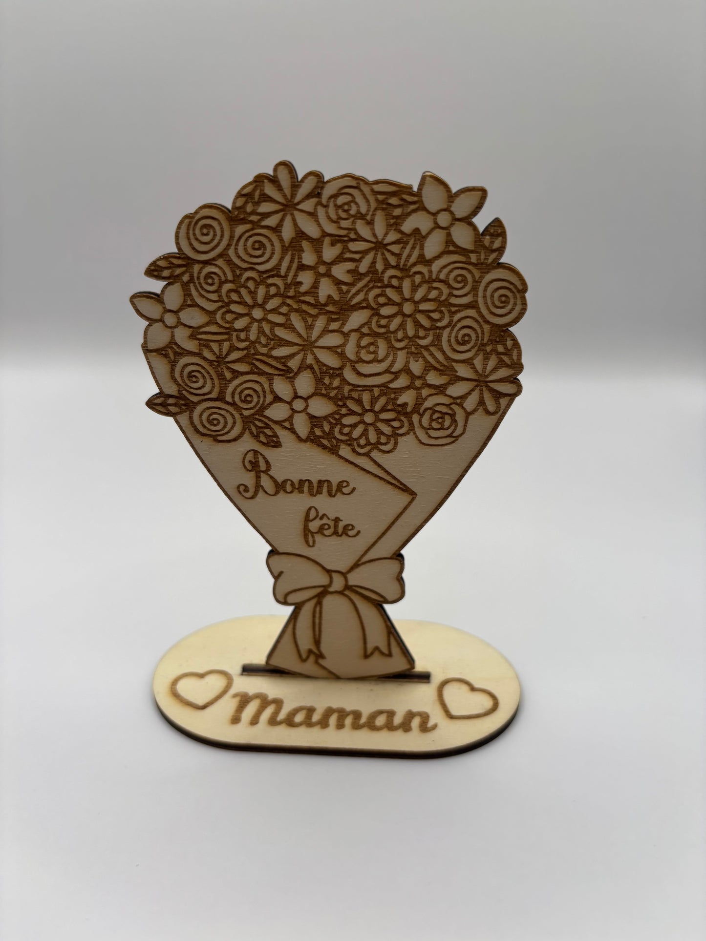 🌸 Bouquet de Fleurs « Bonne Fête Maman »