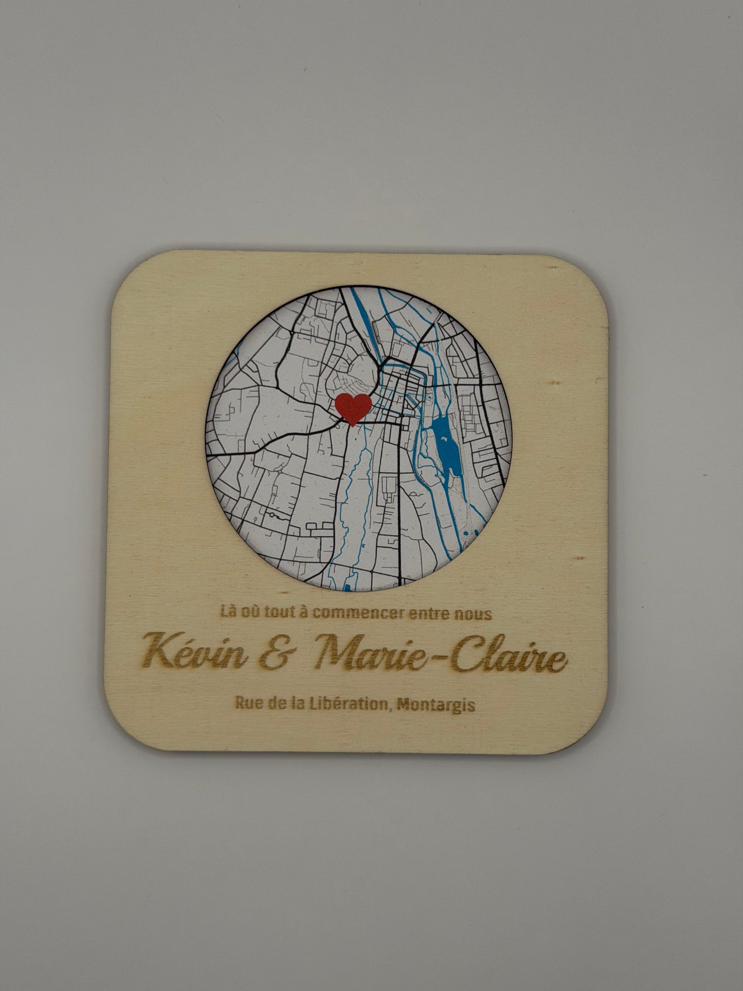 ❤️ Plaque décorative – L'Endroit Où Tout a Commencé