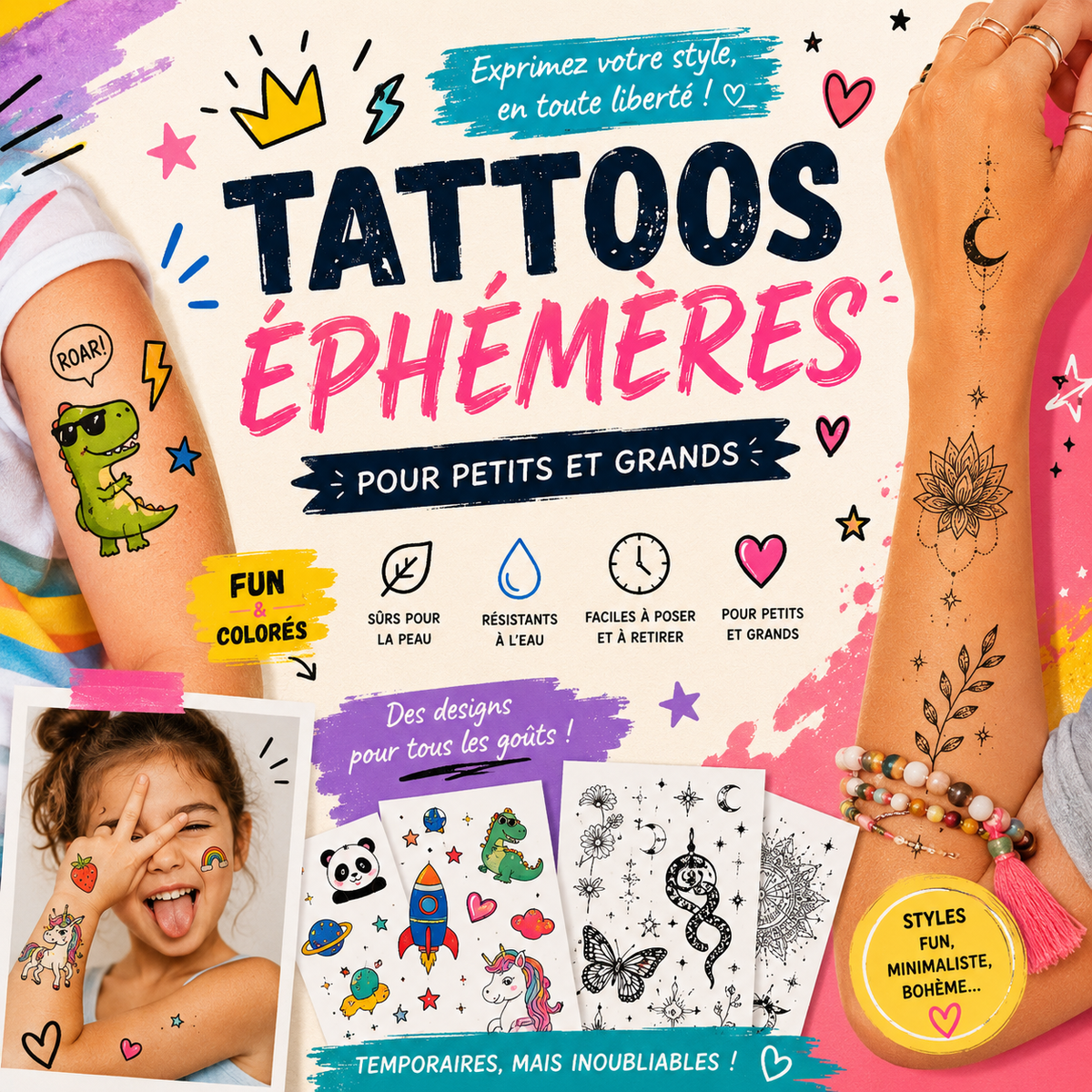 Tattoo Éphémère