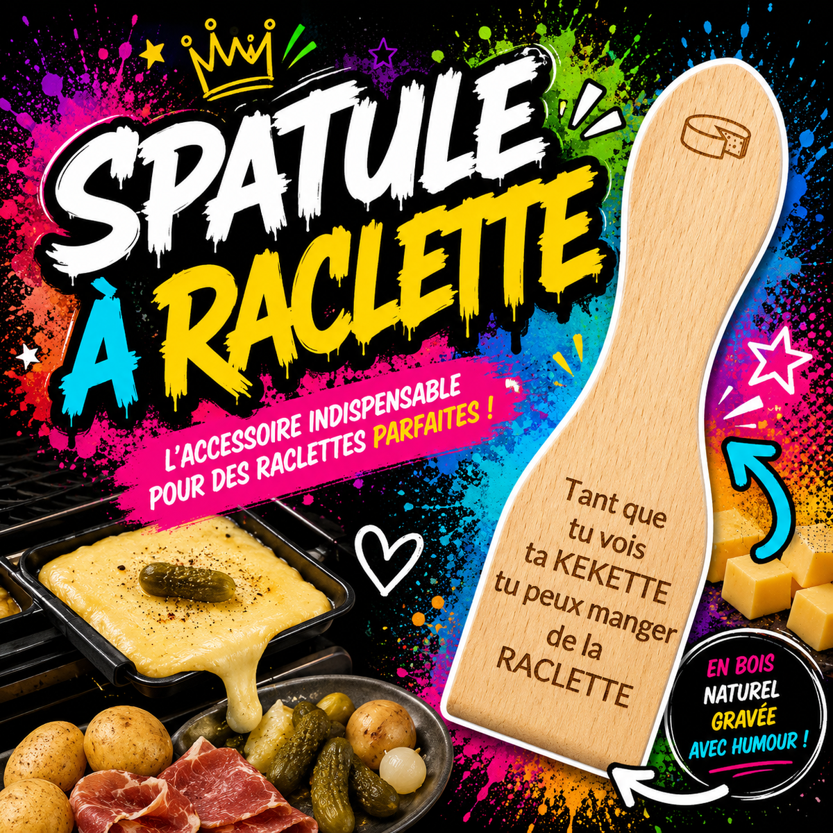 Spatule à raclette
