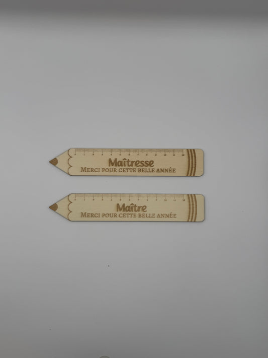 Règle crayon