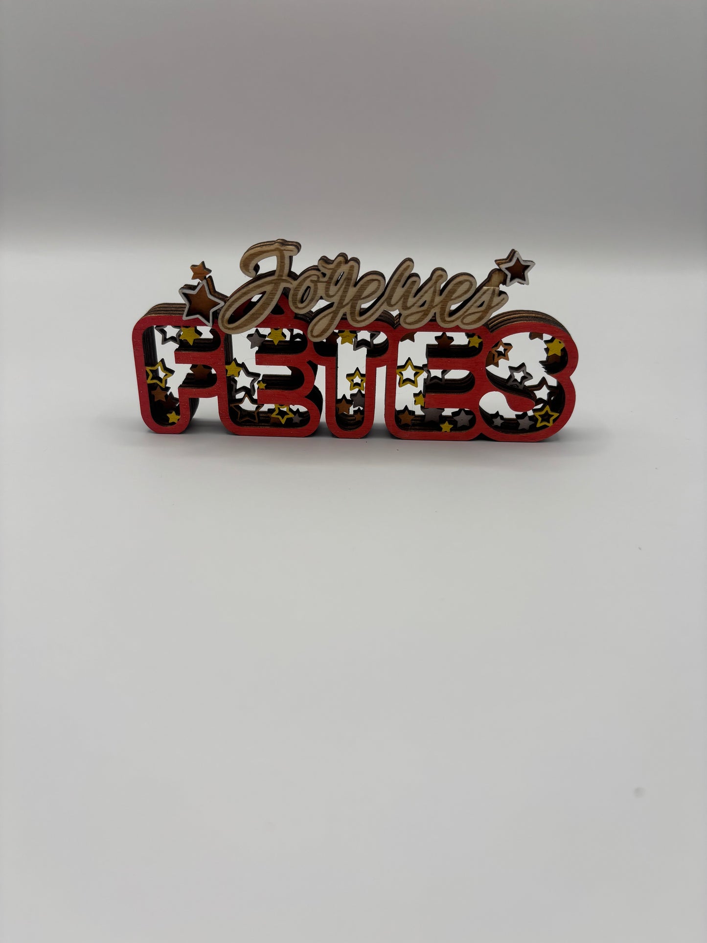 ✨ Décoration Personnalisée "Joyeuses Fêtes"
