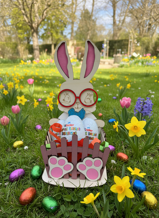 Petit panier lapin de Pâques