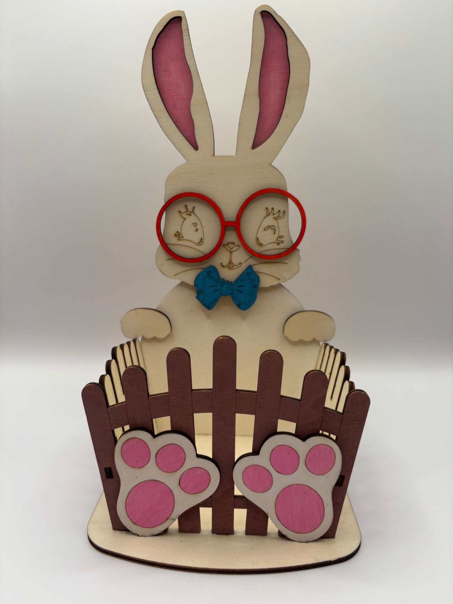 Petit panier lapin de Pâques