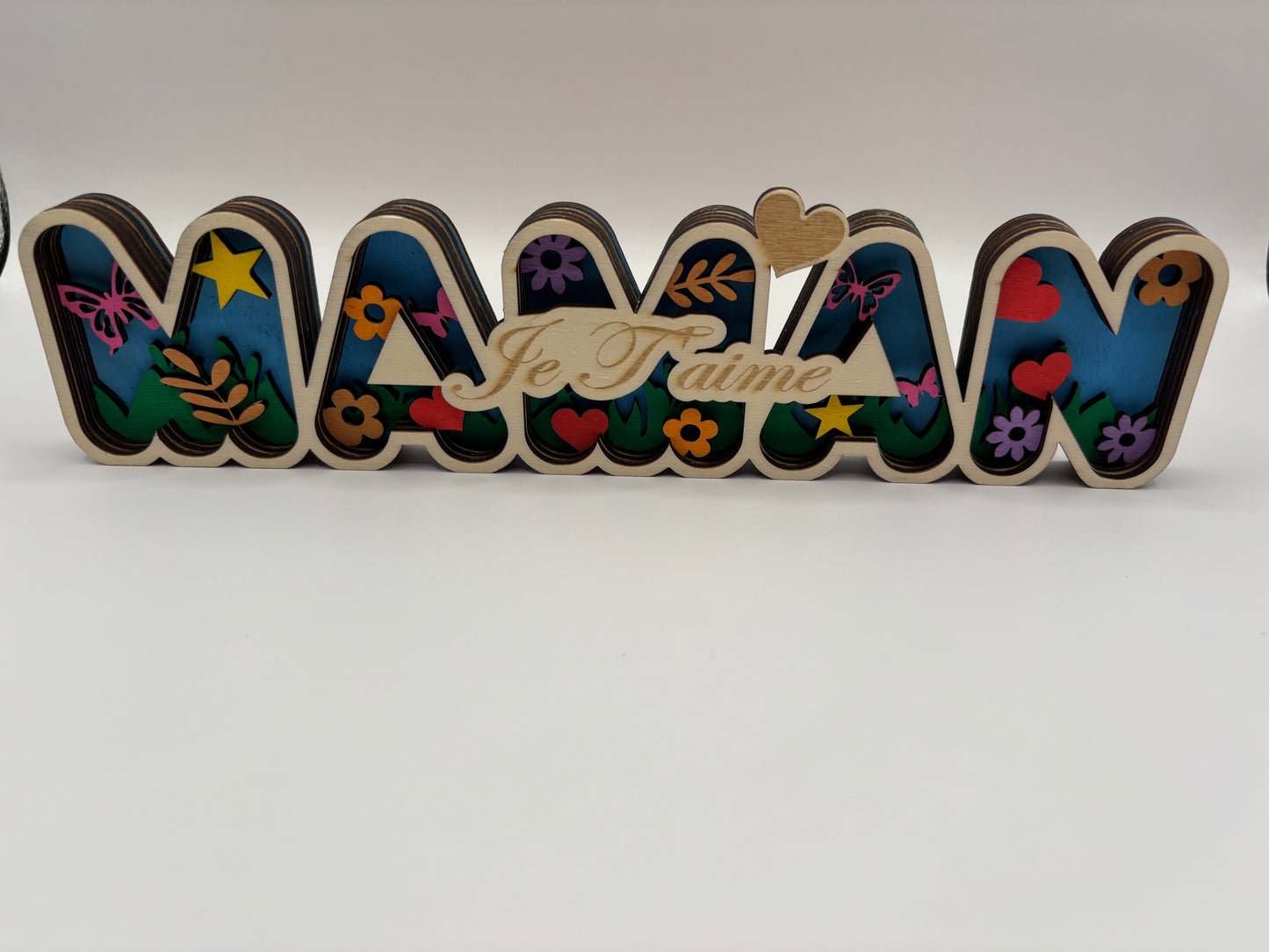 💖 Objet Décoratif « MAMAN, Je T’aime »