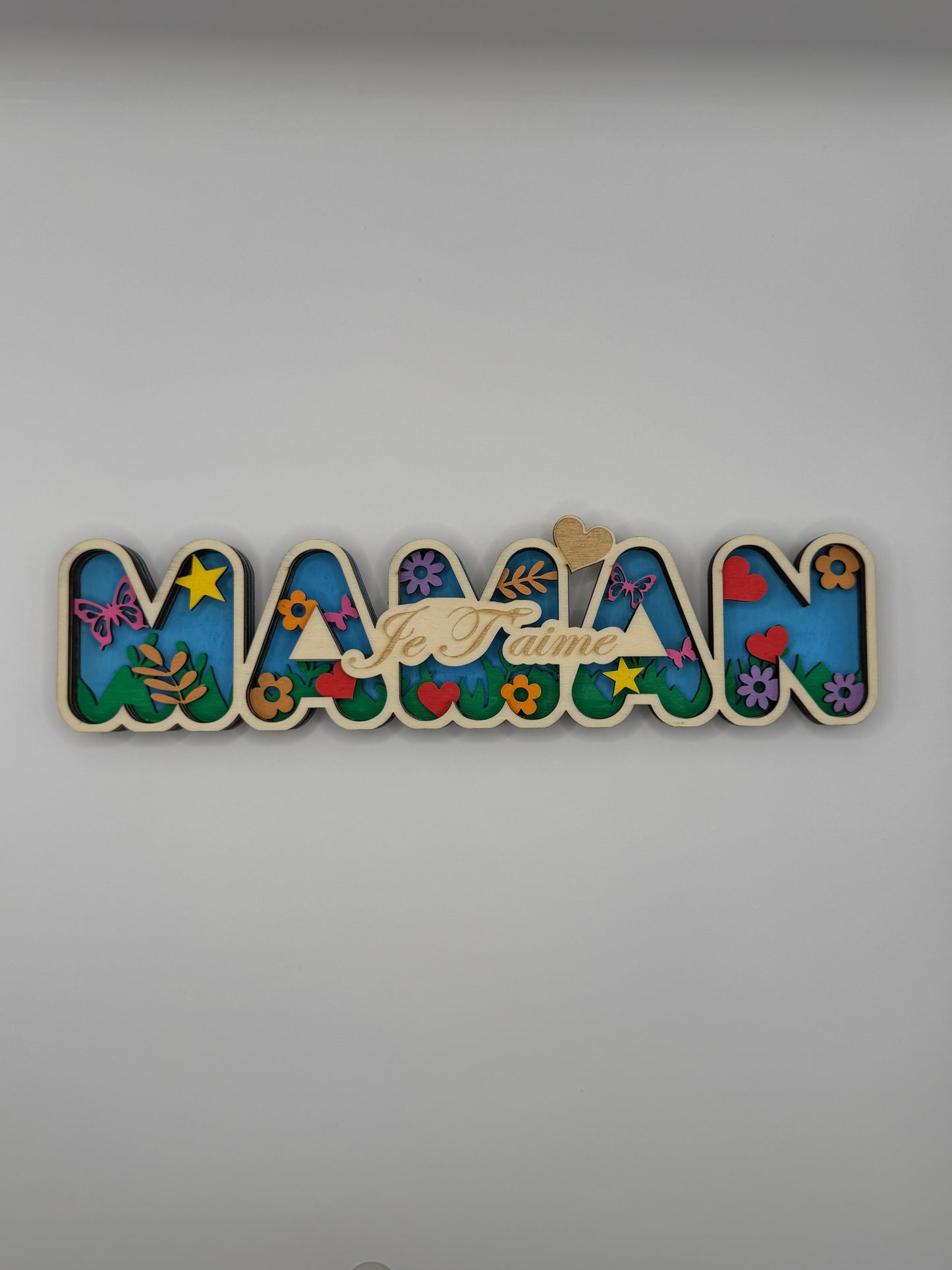 💖 Objet Décoratif « MAMAN, Je T’aime »
