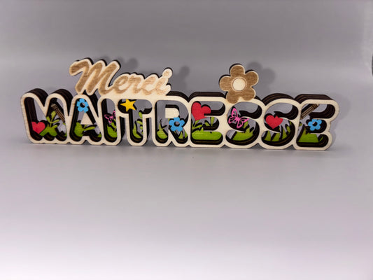Cadeau « Merci Maîtresse »