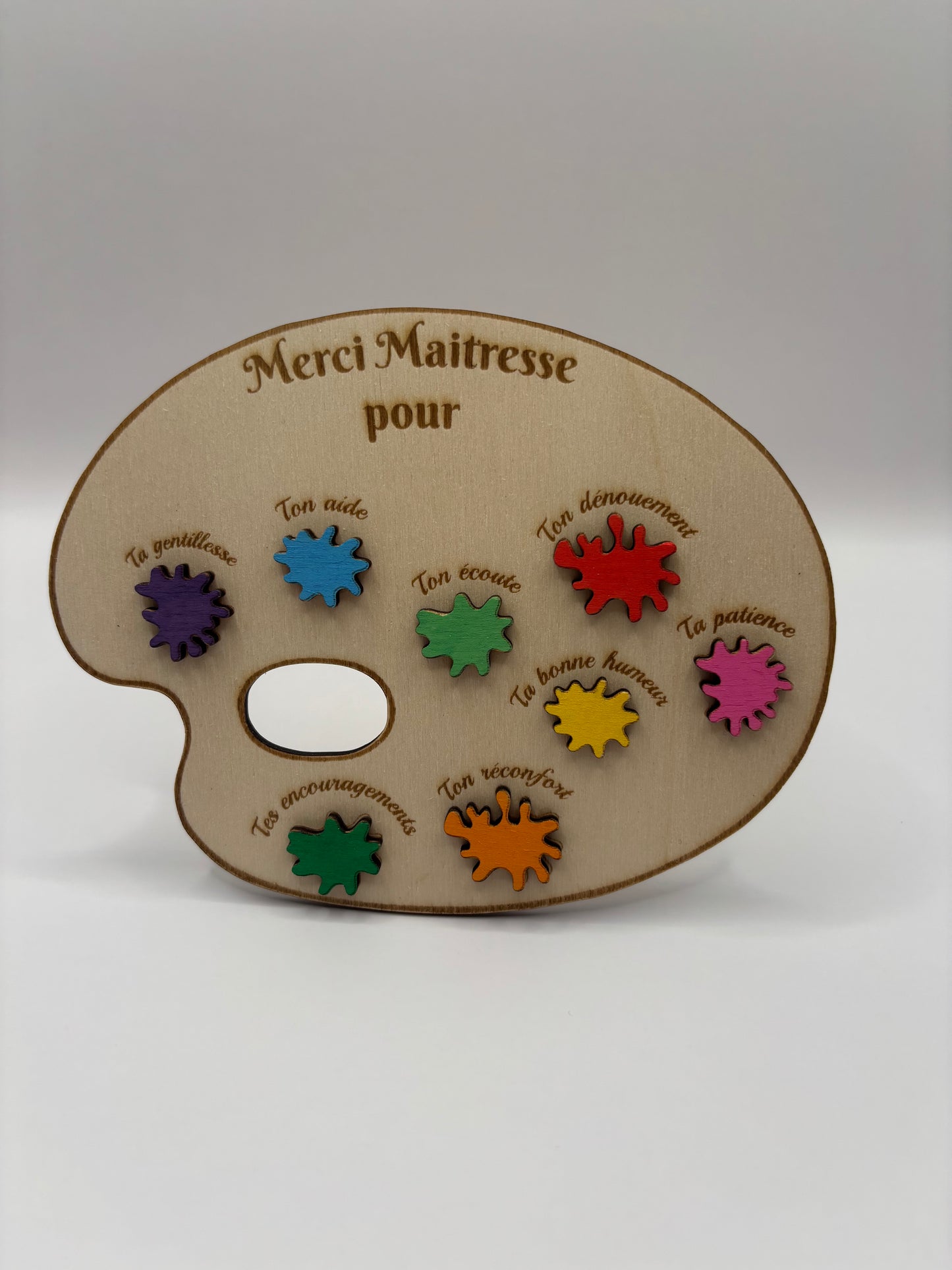 Palette "Merci Maîtresse"